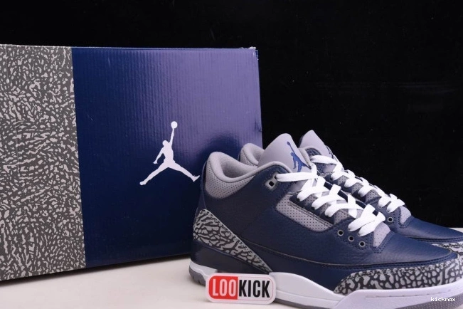 Rep MIDNIGHT 3 JORDAN AIR NAVYCT8532-401 0810